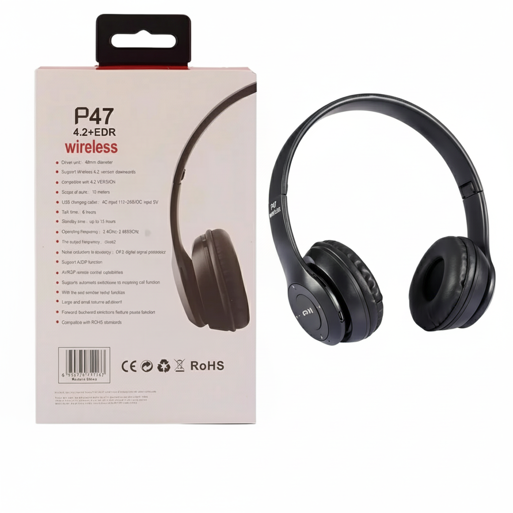 Auriculares P47 Bluetooth Wireless