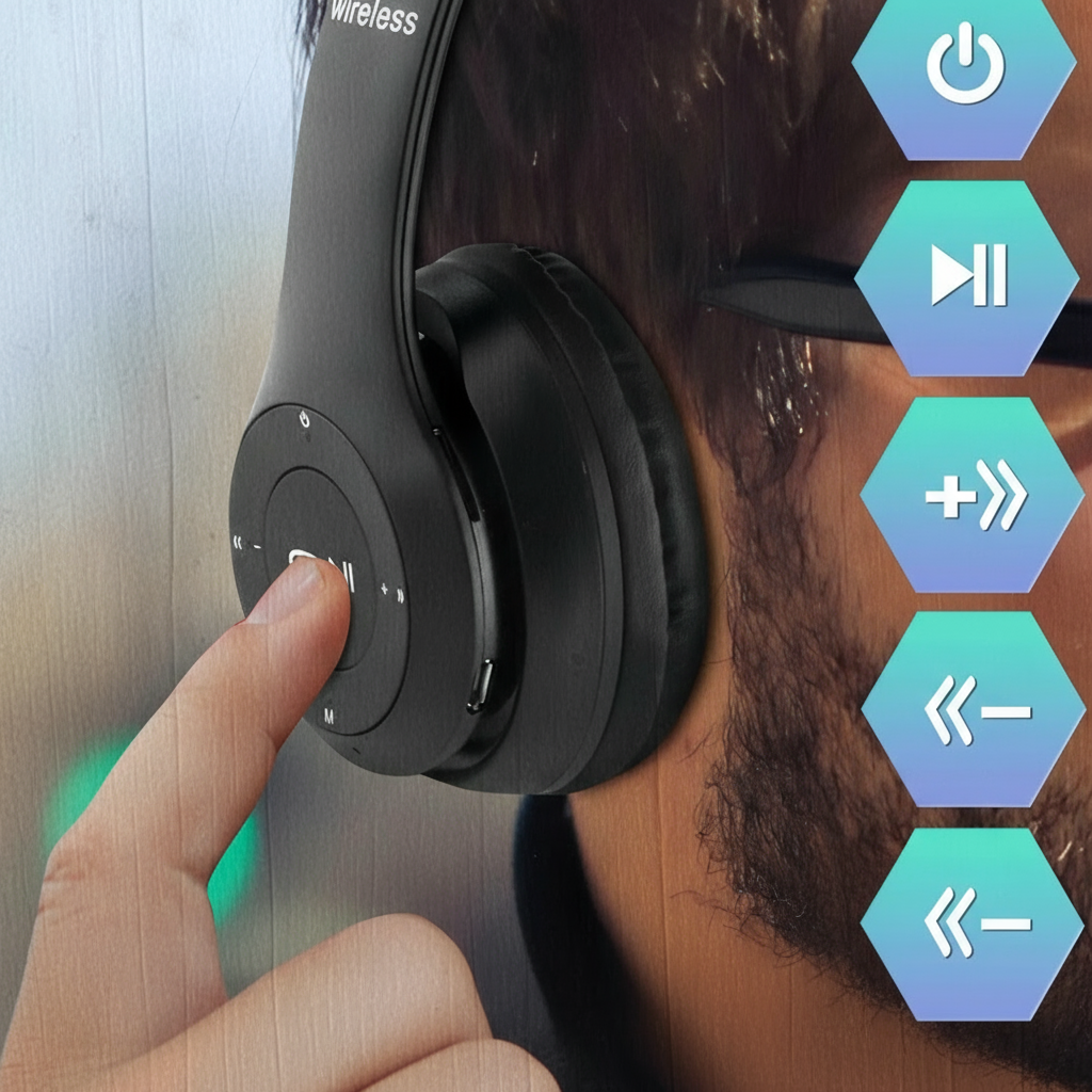 Auriculares P47 Bluetooth Wireless